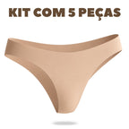 Kit 5 Calcinhas Seamless