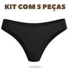Kit 5 Calcinhas Seamless